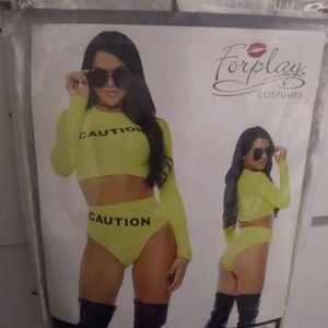 Forplay caution sexy outfit